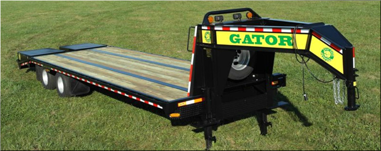 GOOSENECK TRAILER 30ft tandem dual - all heavy-duty equipment trailers special priced  Muhlenberg County, Kentucky
