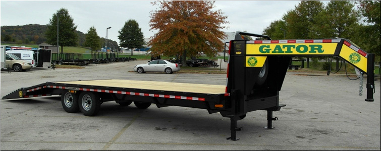 Gooseneck flat bed trailer for sale14k  Muhlenberg County, Kentucky